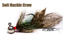 Video thumb for Soft Hackle Craw - Jig/Fly tying
